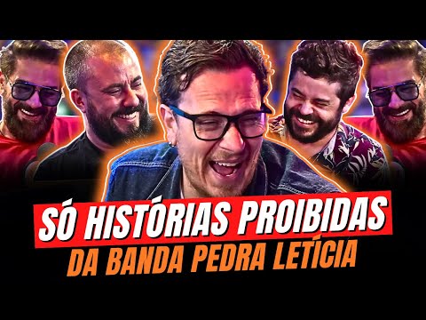 Esse lado da BANDA você NÃO CONHECIA - Melhores Momentos do Pedra Letícia no Inteligência Ltda