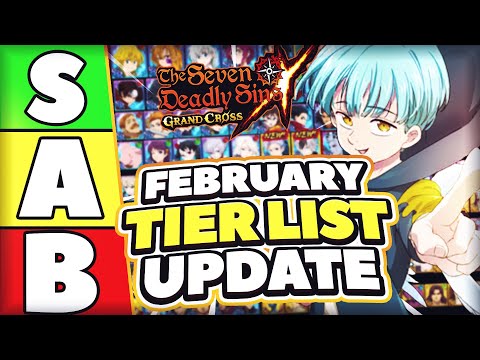 FEBRUARY 2021 TIER LIST UPDATE! GLOBAL | Seven Deadly Sins: Grand Cross