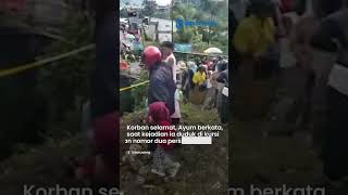 Kesaksian Penumpang Selamat Kecelakaan Bus di Guci Tegal: Gak Ada Anak Kecil Mainan Rem Tangan