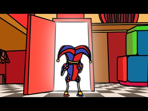 Pomni finds the exit | The Amazing Digital Circus Animation