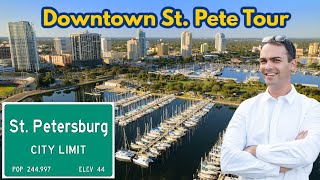Downtown St. Petersburg Florida Tour | Housing, Lifestyle, and Restaurants