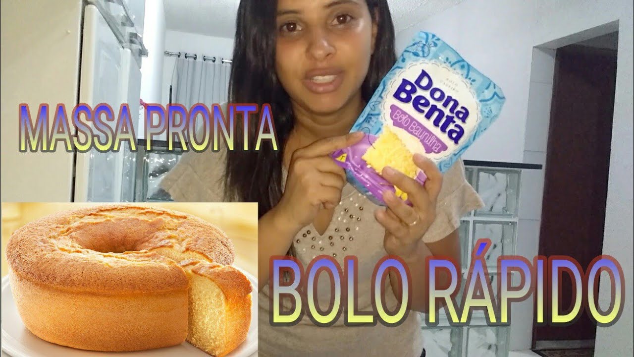Watch Now Bolo de Massa Pronta Dona Benta / Fácil Preparo e Rápido Bolo de Massa Pronta Dona Benta / Fácil Preparo e Rápido