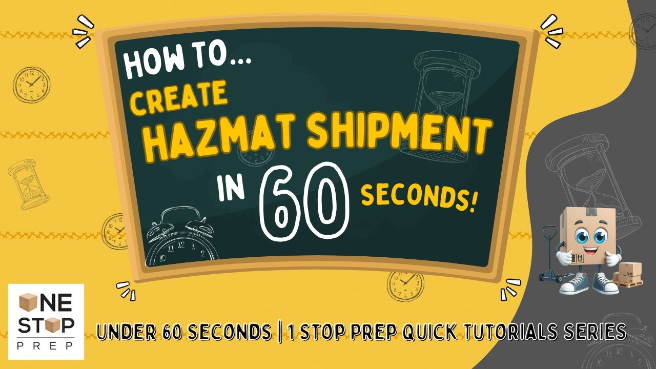CREATE HAZMAT SHIPMENT