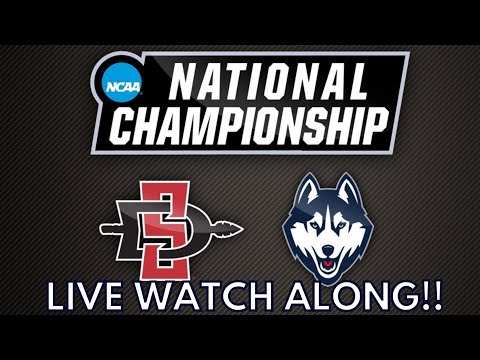 2023 March Madness Final Watch Along - SDSU vs UCONN