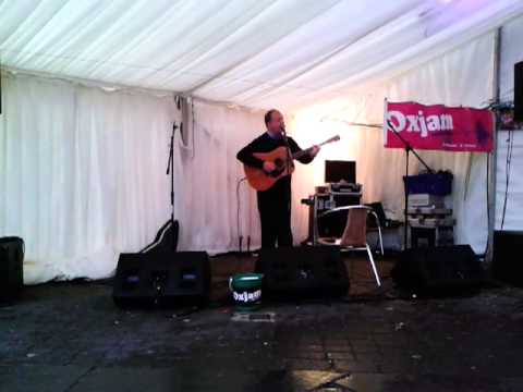 Stan Graham plays for Oxjam at the York Food and Drink Festival