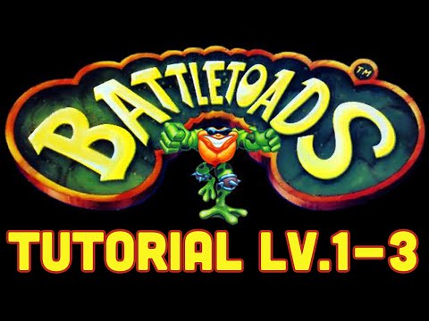 Battletoads Tutorial (Level 1, 2, 3)