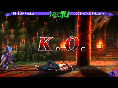 NEC 14 KOF XIII FS.EMP | Flocker vs DCB.XAN | DJ Houshen