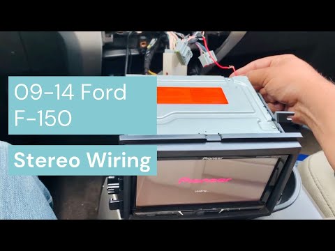 09-14 Ford F-150 Aftermarket Stereo Wiring