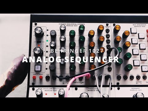 Обзор модуля Behringer 1027 Clocked Sequential Control Module