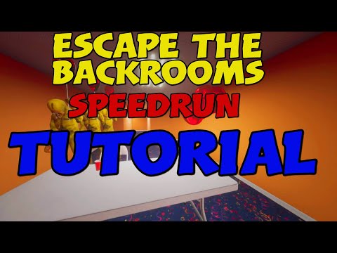Level fun speedrun tutorial escape the backrooms