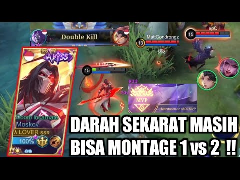 TOP GLOBAL MOSKOV BIKIN PUBLIK SOMBONG TERDIAM !! DARAH SEKARAT TETAP BANTAI - MOBILE LEGENDS