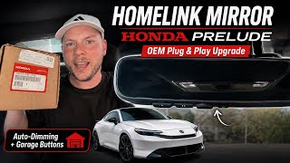 2026 Honda Prelude HomeLink Mirror Upgrade | OEM Plug & Play DIY