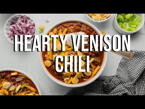 Hearty Venison Chili