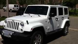 2014 Jeep Wrangler Sahara Unlimited Startup Engine & In Depth Tour