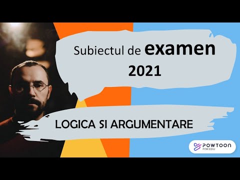 Bac Logica 2021 - Rezolvarea subiectului de examen