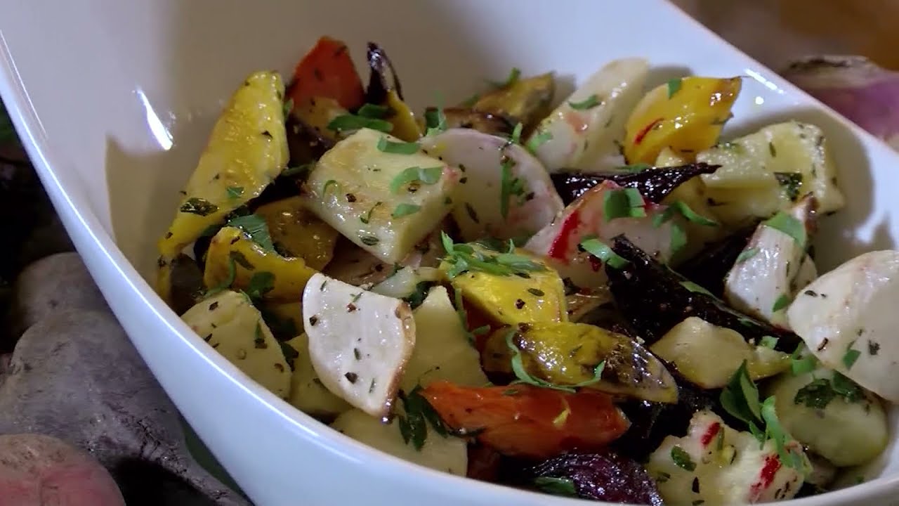 In The Kitchen: Roasted Root Vegetables