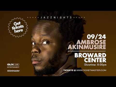 Ambrose Akinmusire @ The Broward Center  - Sept 24 - 2022