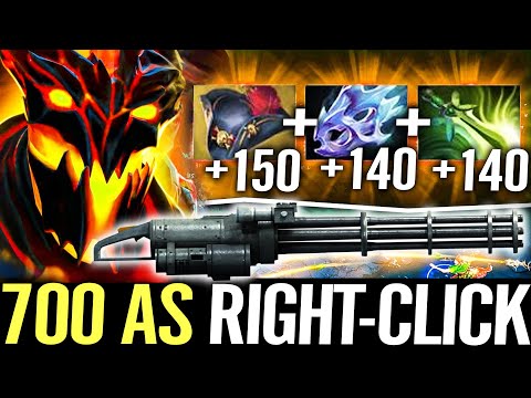 🔥 700AS Pirate Hat + Moonshard Shadow Fiend — 27Kills Butterfly Pure Right-click COMEBACK Dota 2 Pro
