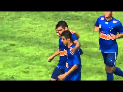 Primeiro GOL de Diego Souza com a camisa do Cruzeiro - CRUZEIRO 4X1 MAMORE