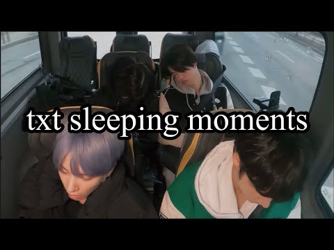 txt sleeping moments