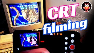 How to Film CRT Screens Without Flicker or Strips