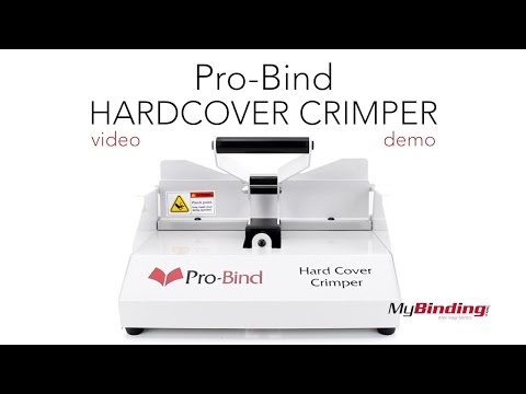 Pro-Bind HardBack Book Hard Cover Crimper - BIHCCRIMPER