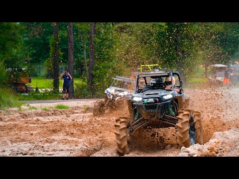 Mega Trucks vs. Side-by-Sides: Epic Mudding Showdown and Unbelievable Off-Road Action