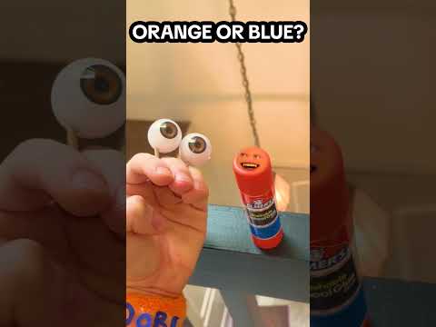 ORANGE OR BLUE? #shorts