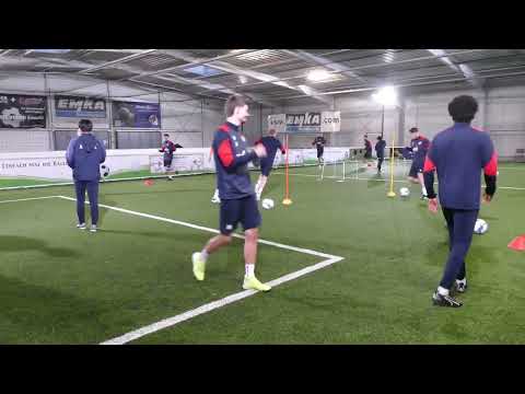 Wuppertaler SV Hallentraining EMKA-Sportzentrum Velbert (Teil 2)