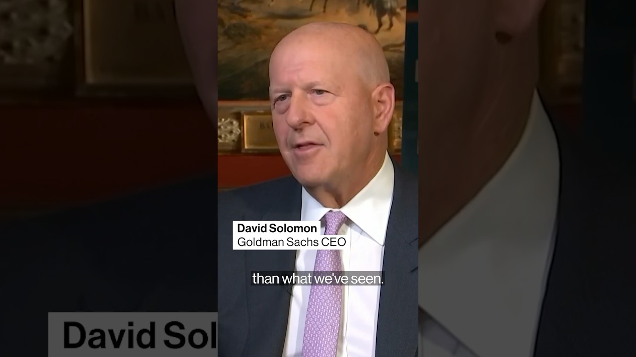 Goldman Sachs CEO Is worried about US spending #shorts