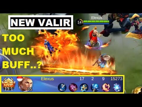 Valir Rework V2.0 New & Improved Legendary Gameplay (Ultimate Fire Lord) - Mobile Legends