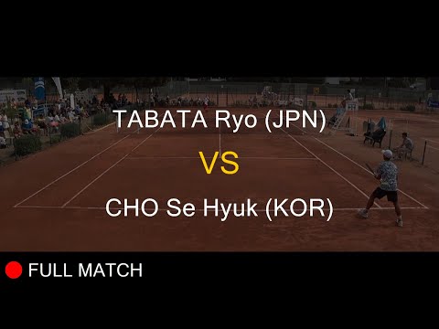 TABATA Ryo (JPN) VS CHO Se Hyuk (KOR) - Boys Final - La Balle Mimosa 2022