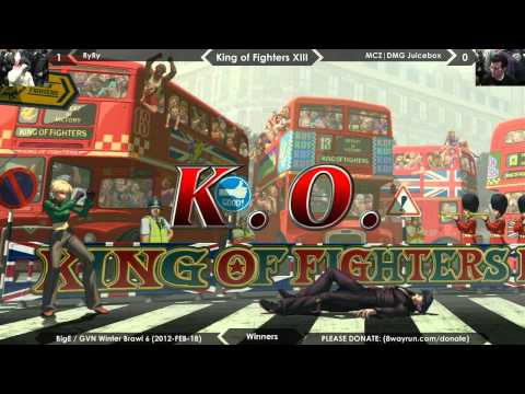 Winter Brawl 6 - KOF13 W - RyRy VS MCZ DMG Juicebox