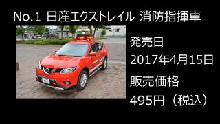 トミカ No.1 日産エクストレイル 消防指揮車