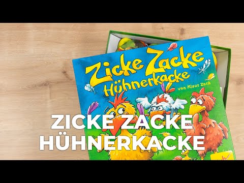 Spieleklassiker | Zicke Zacke Hühnerkacke | Zoch Verlag | Spielidee