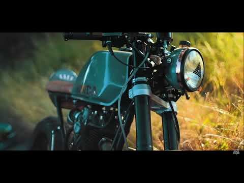 My Honda CB125 Cafe Racer Build   TIME LAPSE CINEMATIC