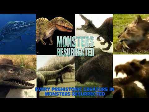 Every Prehistoric Creature In Monsters Resurrected