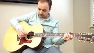 Video thumbnail for Taylor 855 12-String Acoustic Guitar Demo by Jay Brokers