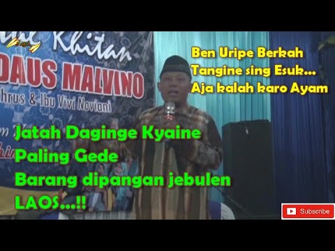 "Ceramah Lucu Terbaru" KH Muhammad  Akrom Mukhtar _Walimah Khitan Damar Firdaus M - Tanjungharja