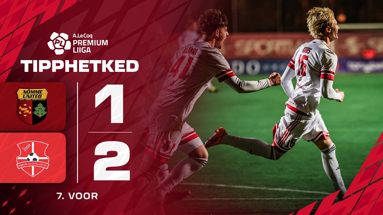 Nõmme United vs Harju Jalgpallikool Highlights