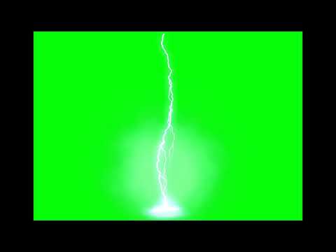 Lightning Strike Green Screen Effect