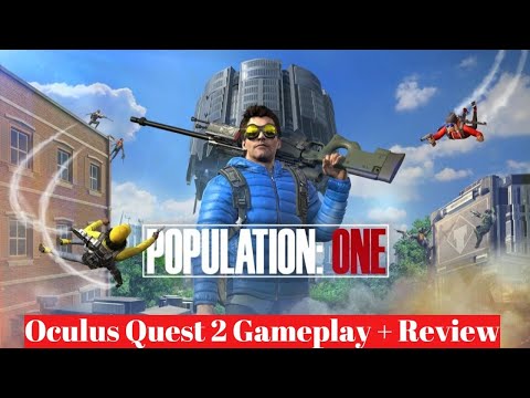 Oculus Quest 2 Population One Gameplay and Review | Me and the Wife Play Together Online!