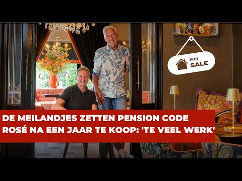 De Meilandjes zetten pension Code Rosé na een jaar te koop: 'Te veel werk'