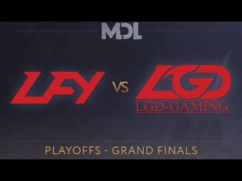LFY vs LGD Game 3 - MDL 2017 Grand Finals - @GoDz @DakotaCox @KBBQ