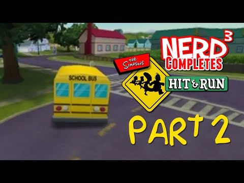 Nerd³ Completes... The Simpsons: Hit & Run - Part 2