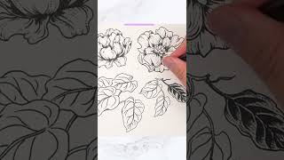 3 Simple Sketch Techniques for Perfect Botanical Cards