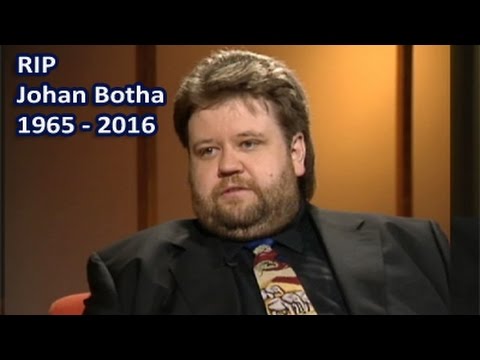SA tenor Johan Botha has passed on aged 51(package in Afrikaans)