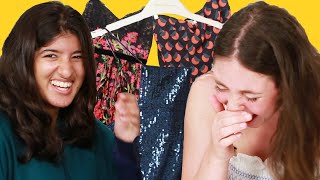 Best Friends Pick Each Other&#39;s Prom Dresses