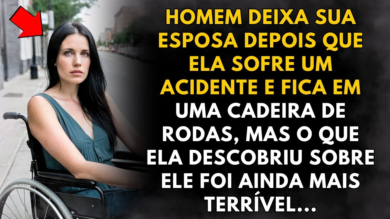 Homem abandona a esposa em um asilo após ela sofrer um acidente e ficar de cadeira de rodas...
