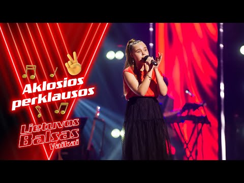 Patricija Bedulskytė - Masterpiece | Blind auditions | The Voice Kids. Lithuania S3